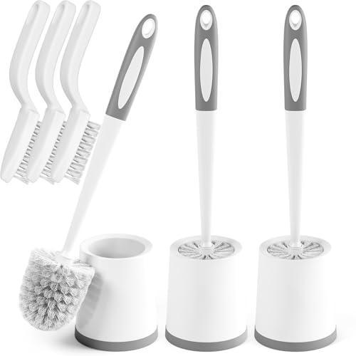 Holaloha Toilet Brush, 3 Pack Toilet Brushes...