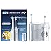 Oral-B Oral Health Center Hydropulseur Dentaire et Brosse à Dents Électrique iO4, Jet Dentaire, 1 Canule Oxyjet, 1 Canule Water Jet, 4 Jets d'Eau et 5 Pressions, 2 Brossettes