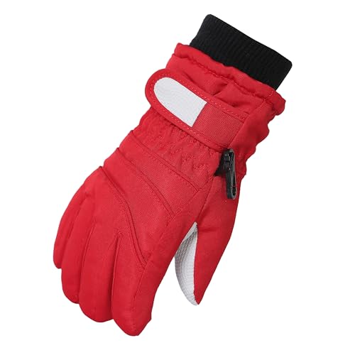 Image of FabSeasons Unisex Warm Winter Gloves, Waterproof, Windproof for Hiking, Driving, Running & Outdoors, Fits for 3-5 Years Old Boys and Girls