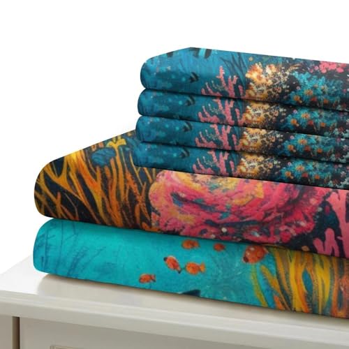 Set de housse de couette 3 pièces panda imprimé 3D microfibre double