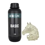 Resina 3D Cure Basic para Impressora 3D, 1 Kg (Clear)