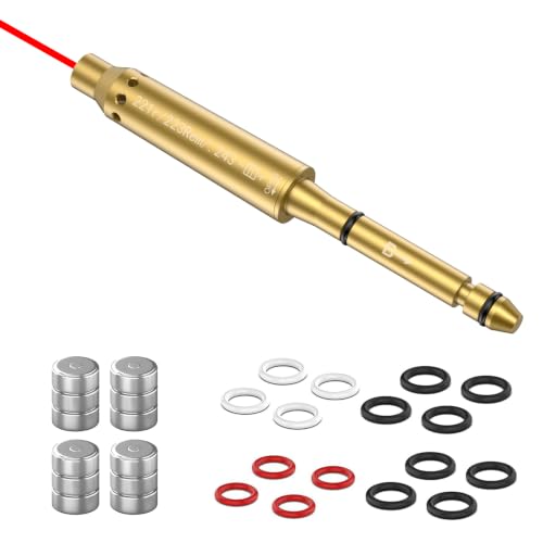 Tipfun .22LR Red Laser Bore Sight End Barrel Laser...