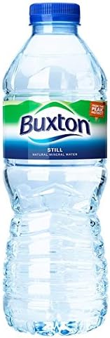 Pack of 24 x 500ml Buxton Natural Mineral Bottled Water.