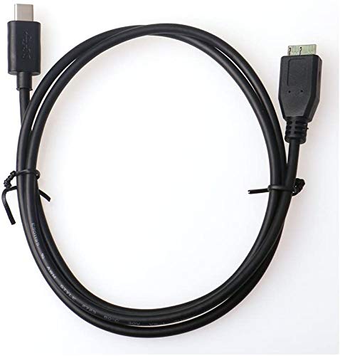 YIKOTAR USB 3.1 Type C USB C Male to Micro B Male Data Cable for New MacBook, Nokia N1,Chromebook Pixel,and Other Type-C Supported Devices (3.3FT) Black