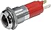 Cml Innovative Technologies Panel Mount Indicator, Led, 14Mm, Red, 24V - 19210350
