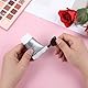 Piriuuo 3 Stück Tubenquetscher Edelstahl, Tubenquetscher Metall Toothpaste Squeezer Tubenaufroller Sparen Tubenausdrücker für Tuben Zahnpasta Haargel Handcreme Kosmetik
