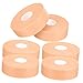 OHPHCALL 4sets Outdoor Heel Cushions Heel Liners Strong Adhesive Backing Comfort Pads for Shoes 6rolls*4