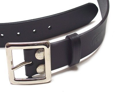 Cinturone Vega cuoio 1V61 altezza cm 4 nero misura L large