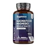 WeightWorld Bisglicinato de Magnesio con Vitamina B6 1420mg