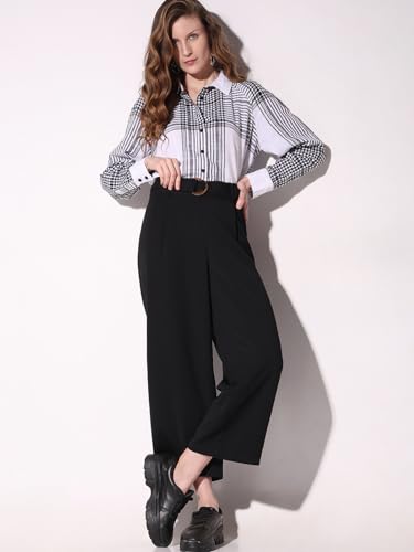 Image of VERO Moda Women's Straight Fit High Rise Pants