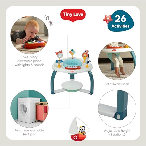 Image of Tiny Love 5-in-1 Stationary Activity Center, Tiny Mariners