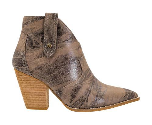 Corkys Footwear Hey Girl Womens Bar Hoppin 3.5-Inch Stacked Heel Booties, With Corkys Soft EVA insoles, An Inside zip For Easy On And Off, and Two Pull On Loops2