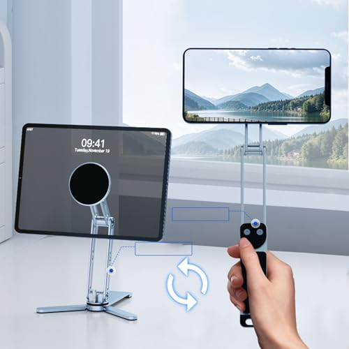 Support de téléphone pour bureau magnétique et pliable pour smartphone