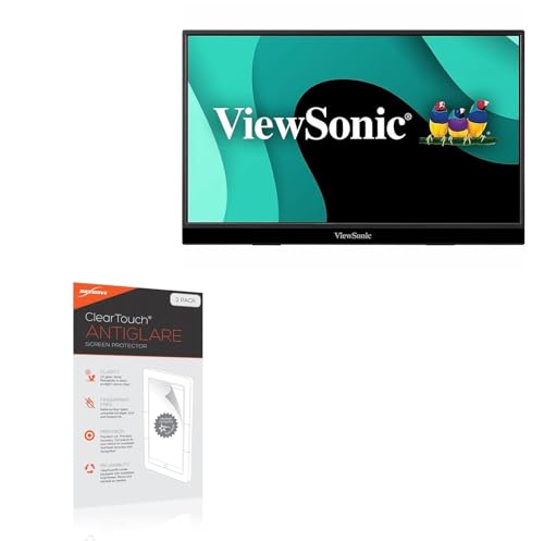 BoxWave Screen Protector Compatible with Viewsonic VX1655 - ClearTouch Anti-Glare (2-Pack), Anti-Fingerprint Matte Film Skin