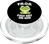 Photo Gallery cute frog completamente affidarsi a dio christian frog popsockets popgrip per magsafe Photo Gallery cute frog completamente affidarsi a dio christian frog popsockets popgrip per magsafe