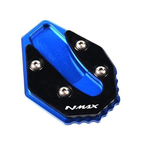 Agrandisseur béquille NMAX 155 pad antidérapant support CNC moto