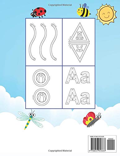 BIG Letter Tracing for Preschoolers and Toddlers: Work Book for Beginner to Tracing Lines,Practice for Kids with Pen Control,Line Tracing, ... with complete step by step instructions image 2