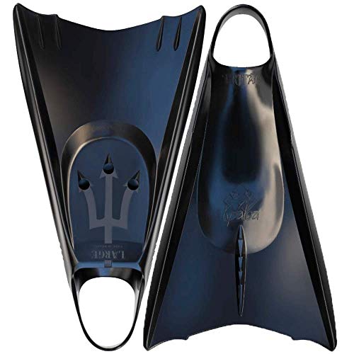 Pé de Pato Kpaloa Tritão Preto Bodysurf e Bodyboarding (XL)