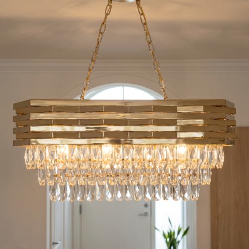 Lustre en cristal E14 pour une atmosphère douce et chaleureuse