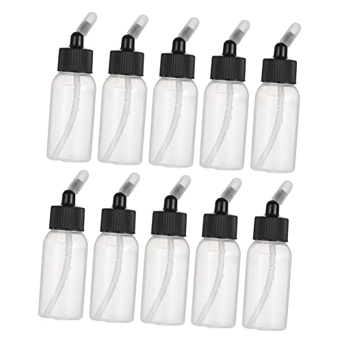 Flacons compte-gouttes aérographe Healvian lot de 10 bouteilles rechargeables de peinture