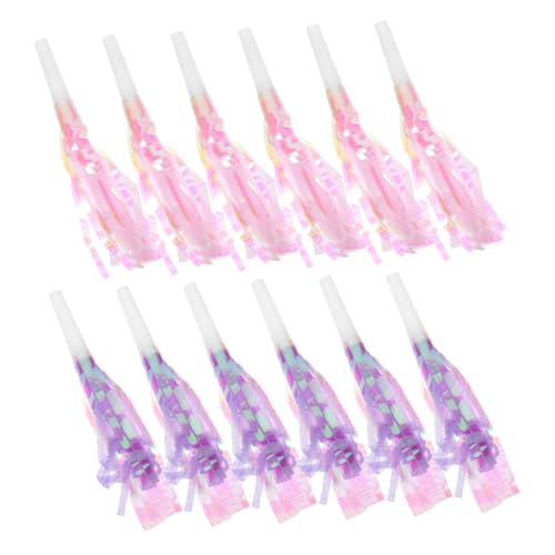 Cabilock Pièces Sifflets Colorés pour Anniversaires Accessoires Festifs pour Garçon Fille Adultes pour Célébrations Événements