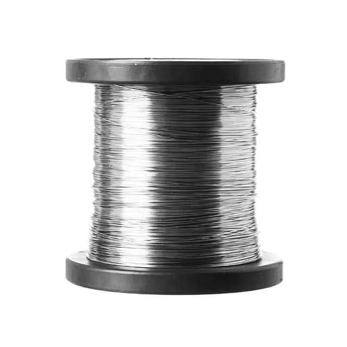 3 Arames de aço inox polido brilhante duro AISI 302 0,30 mm com 10 mt cada