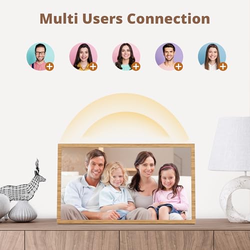 Image of Dragon Touch Large Digital Picture Frame 21.5 inch Screen WiFi Digital Photo Frame Display, 32GB Storage, Auto-Rotate, Share Photos via App, Email, Cloud, Classic 21（Not Touchscreen）