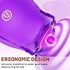Vibrat.o.r Vibrat.o.rs Woman Vibrantoror for Women S.ex S.t.imulator Adults Toys C.litor.i.se Silent Su.cking Vibabrat.or for Man Deep Rabb.i.t Dido Deep Quiet 10 Adjustable Modes Travel (New Purple) #4