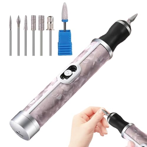 Kit eléctrico Lima de uñas para pies recargable miniatura 1