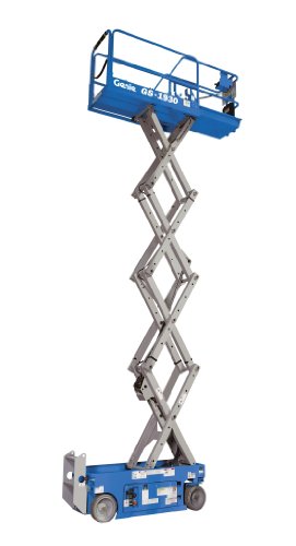 Genie GS 1930 Self Propelled Electric Scissor Lift 500 Lbs Platform 