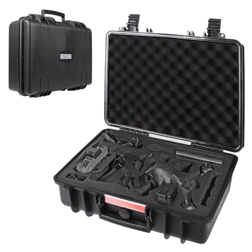 Durabox All Weather Hard Case 18 x 14 x 6” - TSA Approved Hard Shell Travel Case with Customizable Foam for Cameras, Lenses, Laptops, Electronics, Guns, Pistols and Other Gear