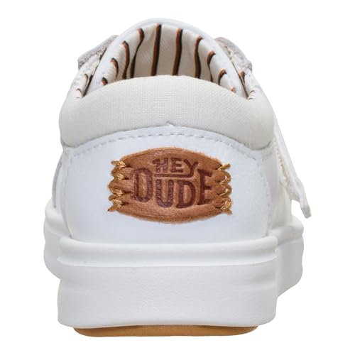 Image of HEYDUDE Toddler Boys' Paul Pro AC Classic | Easy On Canvas Shoes with Strap Made for Everyday Play