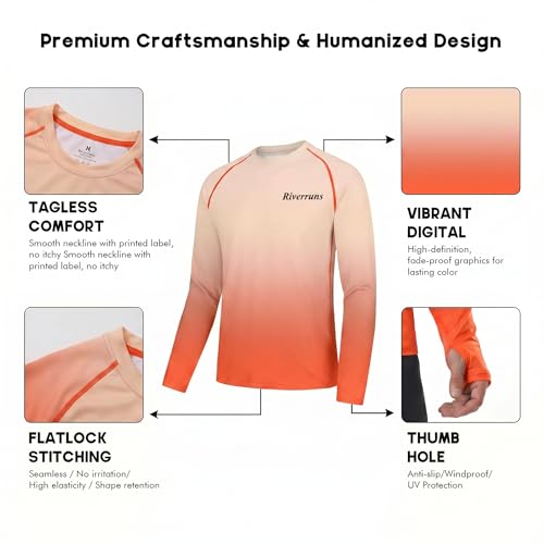 Men's UPF 50+ Ice-Cool Quick-Dry Fishing Shirt with Thumbholes - image 8