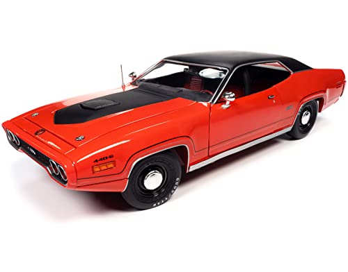 1971 Plymouth GTX 440+6 Hardtop Tor Red 1:18 miniatura 2