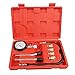 Testeur de Compression de Cylindre de Moteur Essence Diesel, Compressiometre Essence et Diesel Compressiometre Moteur Testeur de Compression pour Moto,Auto