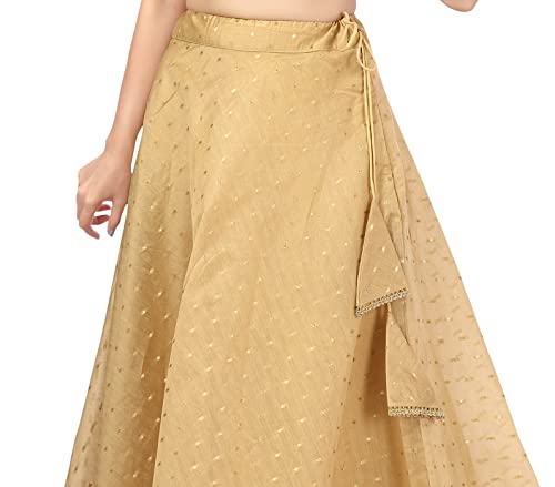 Image of Studio Shringaar Women's Polyester Maxi Skirt