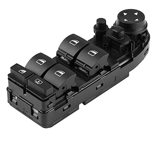 Interrupteur de fenêtre principal pour Série 5 E60 E61 noir