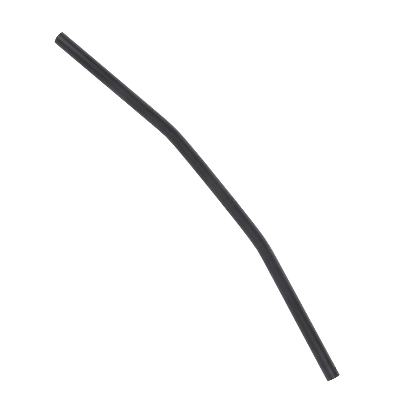 Manubrio Moto 22mm Piega Bassa 7/8 Cali Nero Argento Piegato