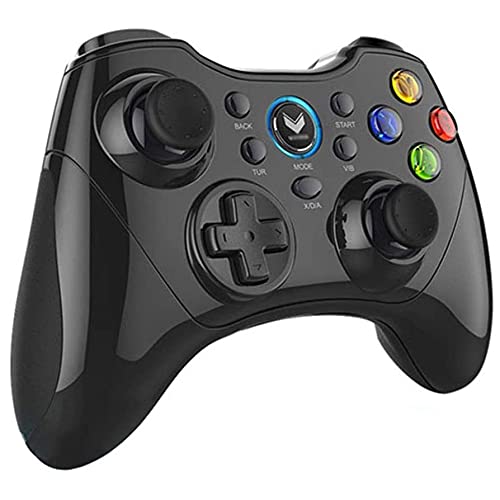 Jusaburo Pc Controller Game Controller Computer Adapter,Mirror + Frosted Double-Sided Handle,360° Fast Steering Without Dead Angle,Suitable for Multiple Platforms Video Games