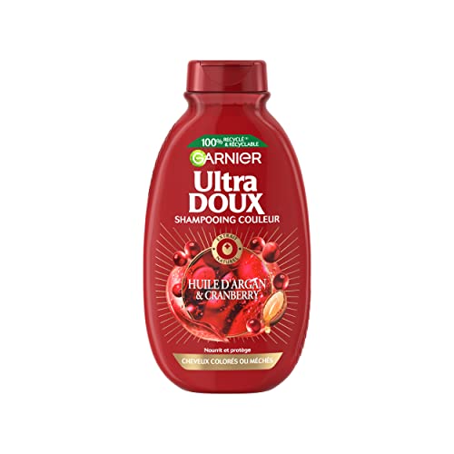 Ultra Doux Argan and Cranberry Shampoo with Argan and Cranberbers, 250 ml, 250 ml (Pack of 1)