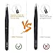 6PCS Precision Tweezers Set, Upgraded Anti-Static Stainless Steel Curved of Tweezers, for Electronics, Laboratory Work, Jewelry-Making, Craft, Soldering, etc, by kaverme.