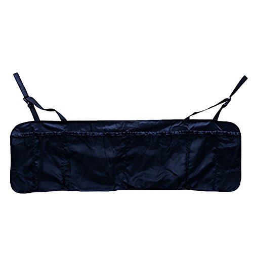 DAYNECETY 1pc Car Backseat Trunk Organiser Boot Organiser Stowing Tidying Bag (Black)