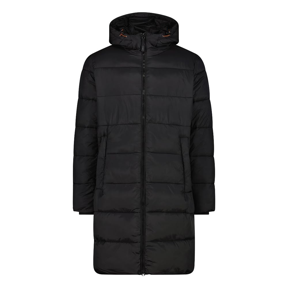 Parka de nailon hombre negra CMP para protegerte del frío en tus trayectos urbanos 4