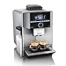 Siemens EQ.9 plus connect s500 TI9558X1DE - Macchina da caffè automatica, personalizzazione, extra silenziosa, 1.500 Watt, in acciaio INOX
