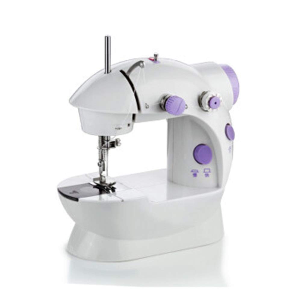 Macchina da Cucire per impieghi gravosi Mini Macchina da Cucire Multifunzione per Principianti Macchina da Cucire per Uso Domestico Infila Aghi Automatica Perfetta per Macchina da Cucire Portatile d