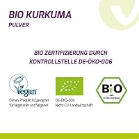 Vita2You Kurkuma Pulver Bio 750g - höchste 3-5% Curcumin - Rohkost-Qualität - natürliches Kurkumin - Kurkumapulver - Curcuma gemahlen - Laborgeprüft - Premium Qualität – Ansicht 4