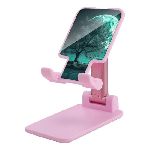 Support de téléphone de bureau réglable pour iPhone et Android - Stable et pliable