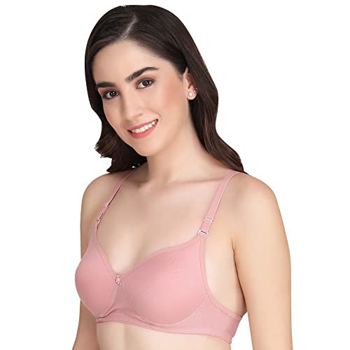 Liigne Women Padded Bra - Made of Pure Cotton Full Coverage Non Wired Seamless Pushup Soft Cup for T-Shirt Saree Dress and for Everyday - Image 4