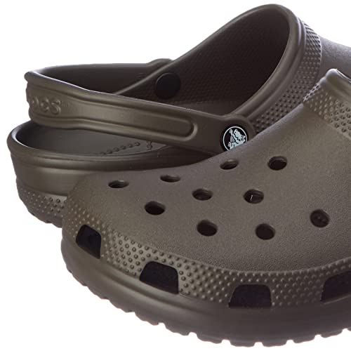 Image of Crocs Unisex Adult Chocolate Classic Clog 10001-200-M5W7