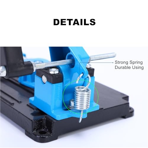 Adjustable Angle Grinder Stand, 38mm - 48mm Clamping Range with 0-45° Adjust Cutting Angle, Dual Use Bracket Holder for Angle Grinder and Hammer Drill by LuTangous - Image 4